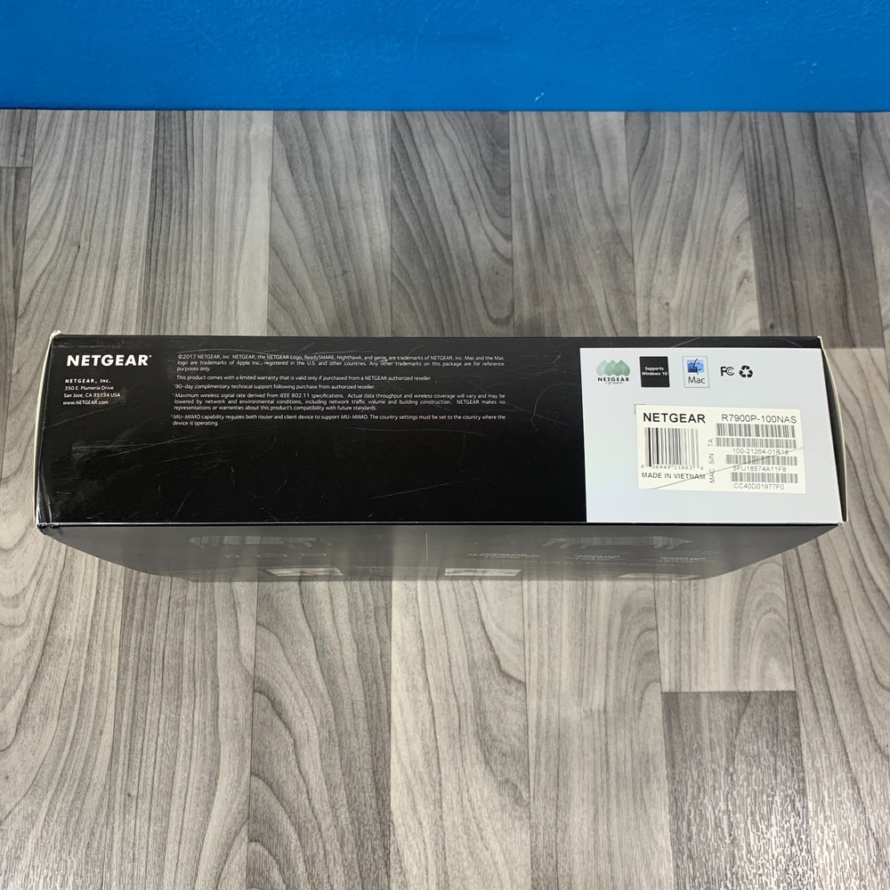 Netgear Nighthawk X6S AC3000 Tri-Band WiFi Router Model# R7900P NEW - Picture 3 of 8